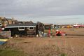 Fishermans Huts on The Beach at Aldeburgh