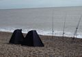 Fishing off Aldeburgh Beach